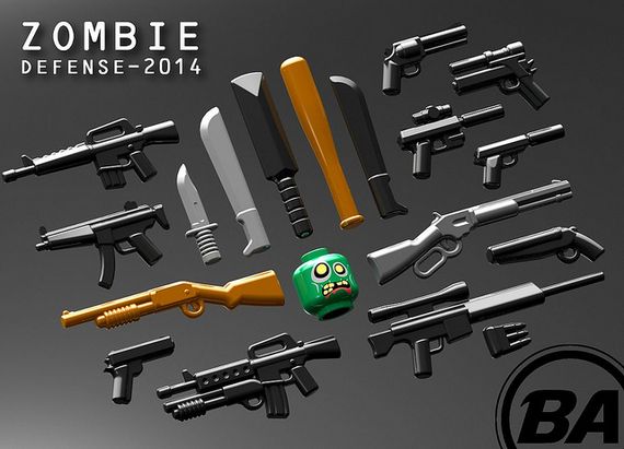 BrickArms Zombie Defence Pack 2014