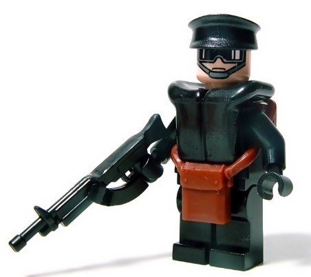 future paratrooper custom minifig by Hobo