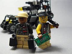 Lego custom minifig mercenaries
