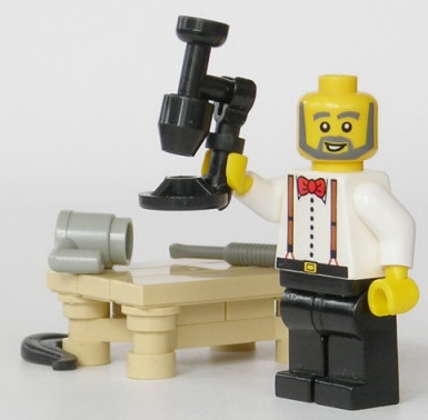 lego microscope by mijasper