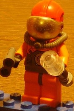 Aqua Ironman custom minifig by gringat the airlord