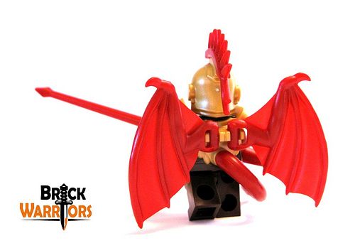 BrickWarriors Dragon Wings Back