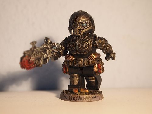 Brick Affliction Gears of War Onyx Guard