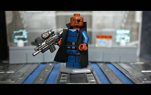 LEGO Nick Fury Minifigure
