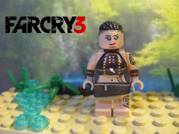 Far Cry 3 Citra Talugmai Custom Minifigure Custom Lego Minifigures