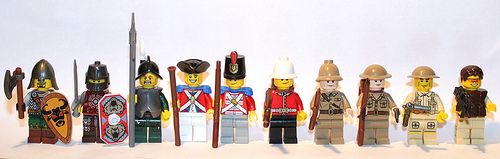 LEGO Soldier Timelines  Custom LEGO Minifigures