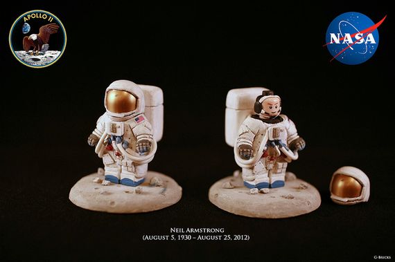 Neil Armstrong Custom Minifigure