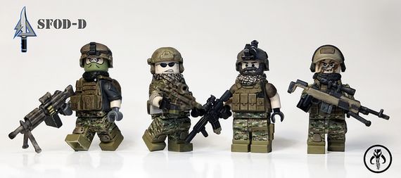 SFOD-D Squad Custom Minifigures