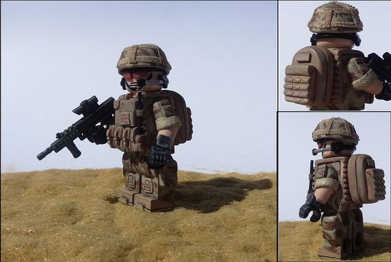 Modern British Infantry Custom Minifigure