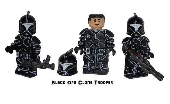 Black Ops Clone Trooper Custom Minifigure