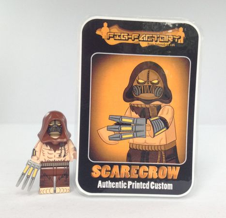 Scarecrow Fig Factory Custom Minifigure