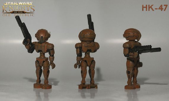 Star Wars Knights of the Old Republic HK-47 Custom Minifigure