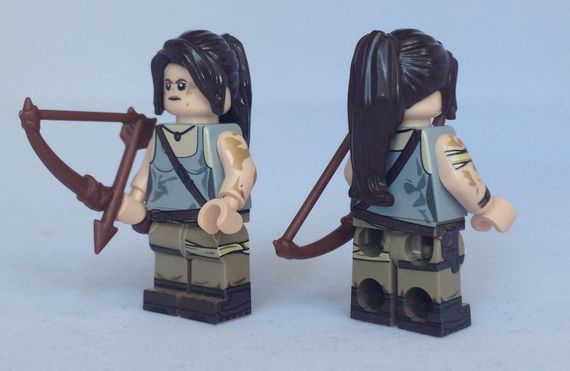Lara Croft Custom Minifigure