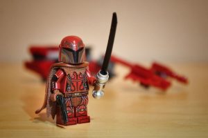 lego the mandalorian custom minifigure