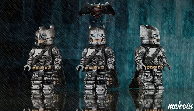 Armoured Batman Custom Minifigure