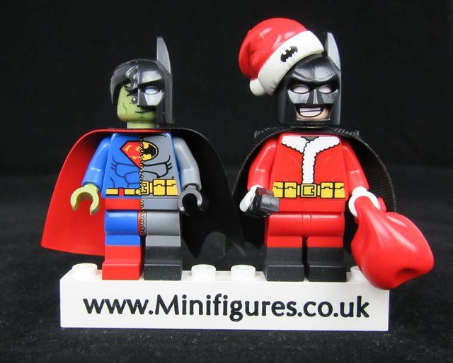 Santa Knight and Half & Half Custom Minifigures