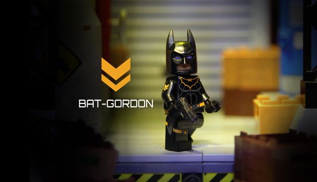 Bat Gordon Custom Minifigure