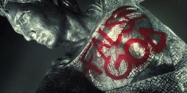 Superman False God Statue