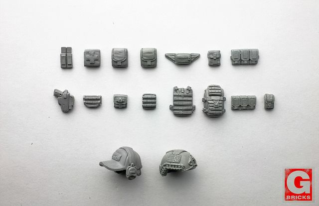 G-Bricks New Parts & Recasts