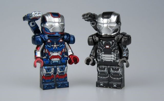War Machine Iron Man Lloyd Minifigure Marvel Figure For Custom Minifigures 