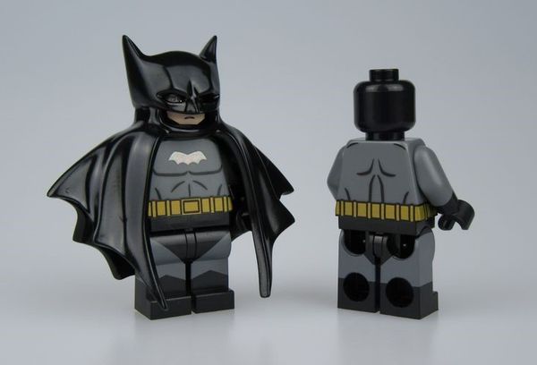 UG v CM Batman Black Custom Minifigure | Custom LEGO Minifigures