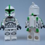 P1 Light Green Jet Trooper Custom Minifigure by Grandpa Clone Customs