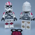 Captain Pink Cartoon Style 2026 Custom Minifigure by Grandpa Clone Customs