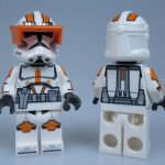 Commander Orange Cartoon Style Custom Minifigure by Grandpa Clone Customs Commander Orange Cartoon Style Custom Minifigure by Grandpa Clone Customs